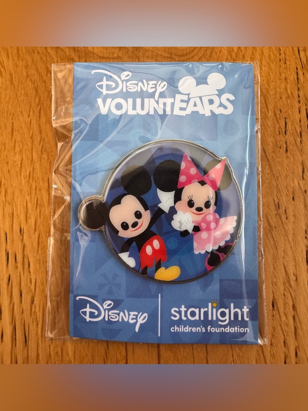 D23 ULTIMATE DISNEY FAN EVENT 2026 VOLUNTEARS STARLIGT MICKEY MINNIE MOUSE PIN